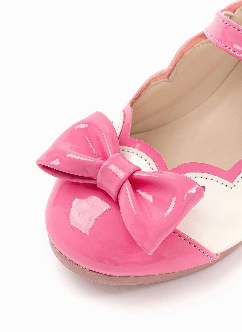 韓國 OZKIZ - 草莓奶酪皮鞋