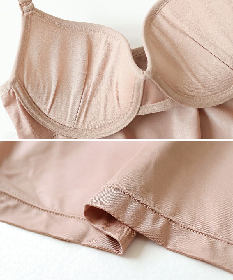 日本女裝代購 - 極致美胸 超盛附罩杯細肩帶睡裙-血色美肌款-薰衣草