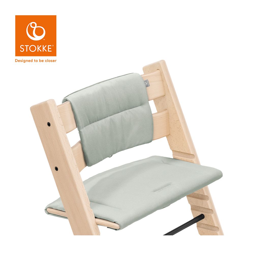 挪威 Tripp Trapp 成長椅經典座墊-冰川綠