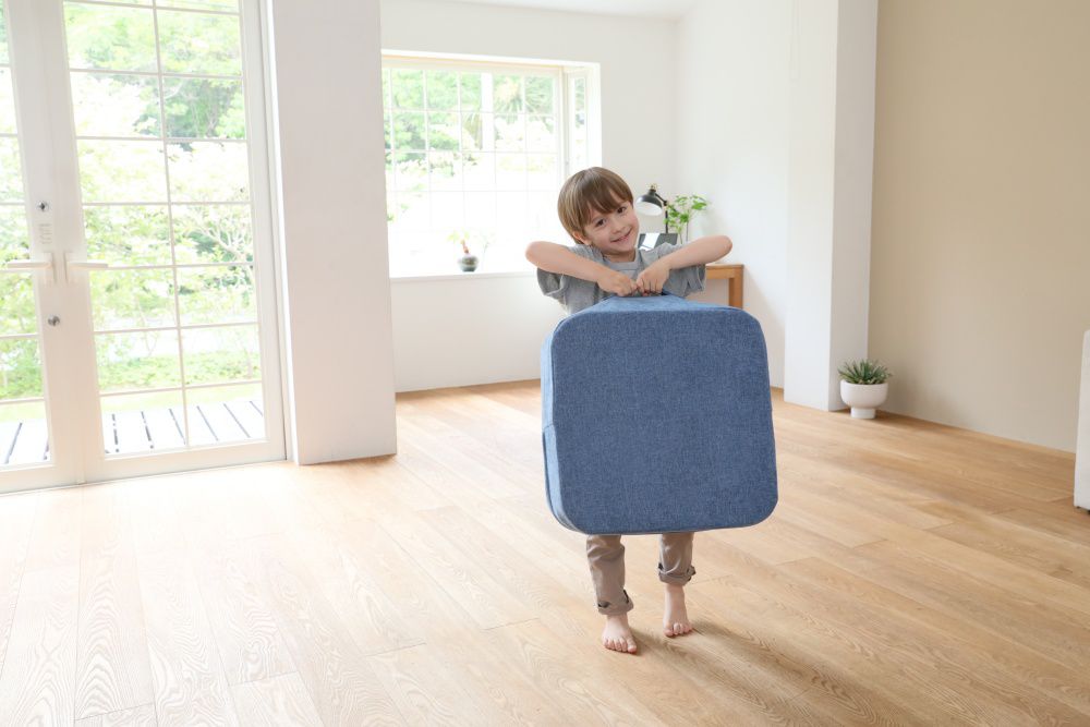 紓壓+運動！日本製【gymterior】塑身八角柱/正方體蹦蹦墊