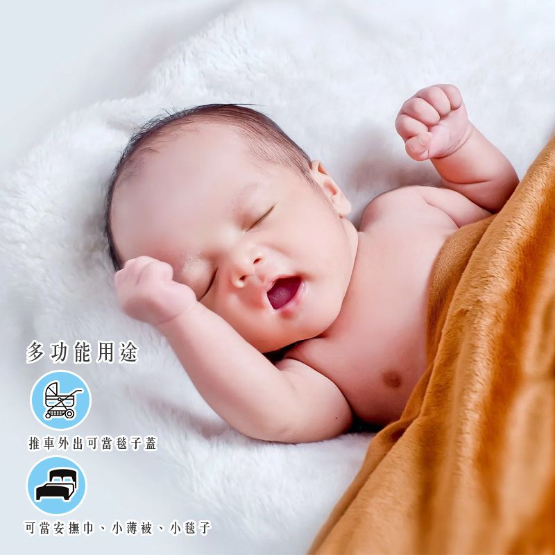 美國 Luvable Friends - 甜蜜寶貝多用途嬰兒棉紗包巾2入禮盒組-甜美粉獨角獸