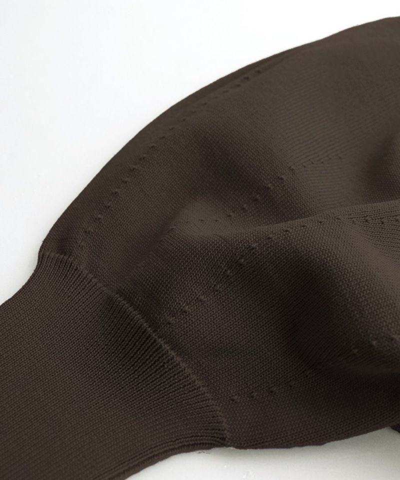 日本 zootie - 優雅船型領薄針織澎澎袖上衣-薄荷