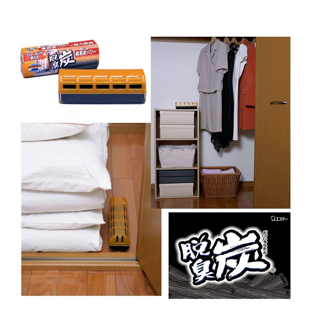 日本 ST 雞仔牌 - 脫臭炭-衣櫃用-300g