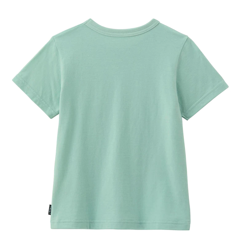 日本千趣會 - GITA 天竺棉印花短T-海洋魚群-薄荷