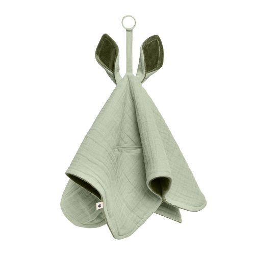 Cuddle Cloth Kangaroo 袋鼠安撫巾-灰綠