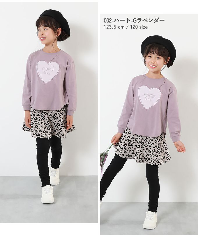 日本 devirock - 100%棉 女孩印花長袖上衣-鮮美櫻桃-白