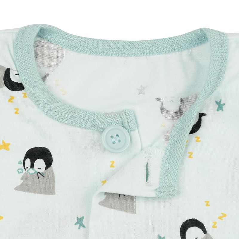 akachan honpo - 家居服3件組-淺藍色