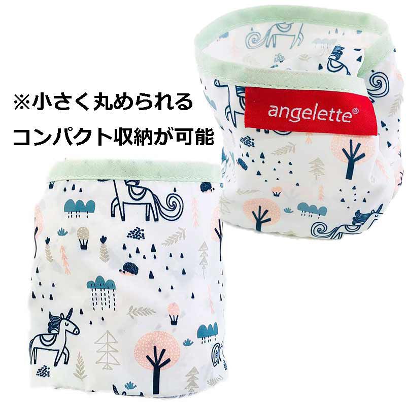 akachan honpo - angelette長袖用餐圍兜-小馬-米白色 (70~95cm)-身高70~95cm體重9~14kg