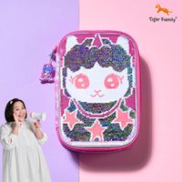 Tiger Family - FunTime亮片文具收納包-可愛棉羊