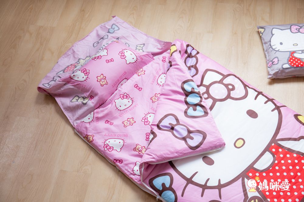 鴻宇 HongYew - 100%美國棉鋪棉兩用兒童睡袋-甜心繽紛-粉色 (135x150 cm)
