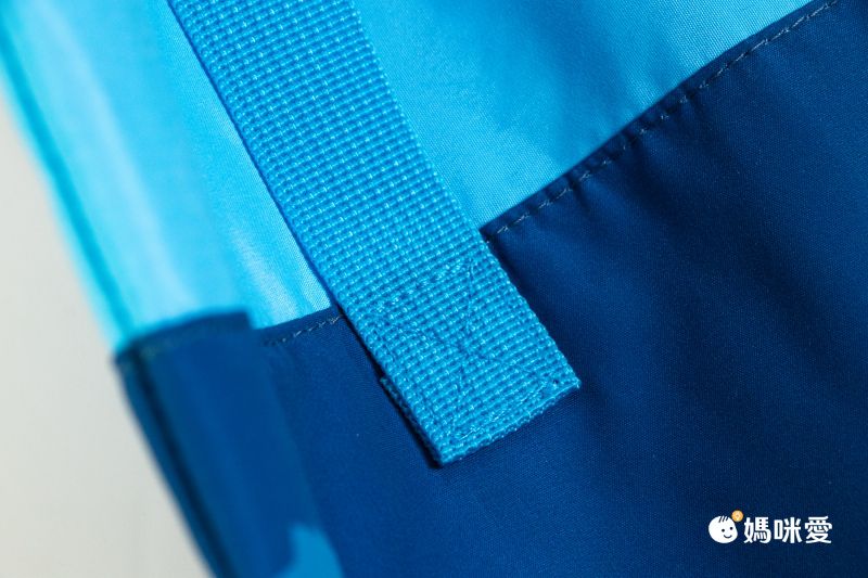 日本文具 KUTSUWA - 撥水加工 附蓋耐用上學提袋/補習袋-動物園-米白x灰