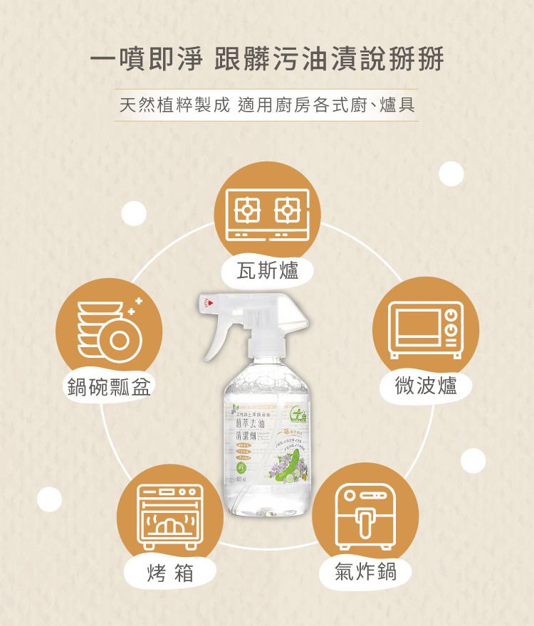 歐美淨 - 小農合作-溫和植萃小黃瓜洗滌劑-超值2入組-400ml*2