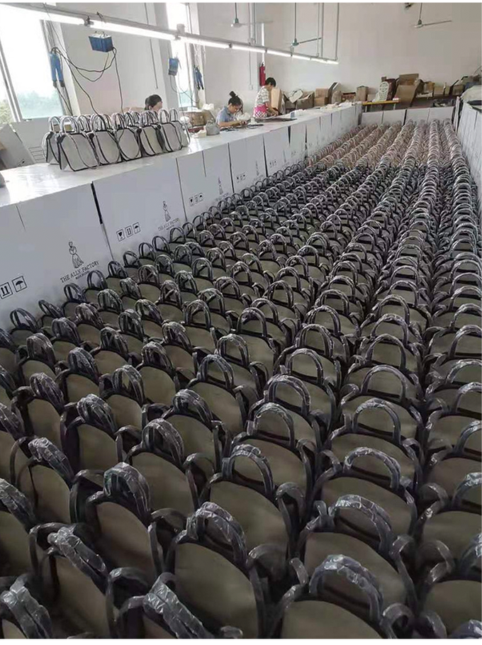 韓國 THEALLY - (附小袋)質挺帆布方包手提/肩背包-焦糖咖 (中)