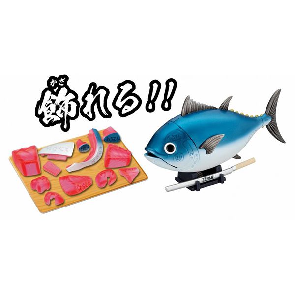 MEGAHOUSE - 日版 益智桌遊 買一條魚!大豆芽水產 黑鮪魚趣味拼圖 聯名限定款