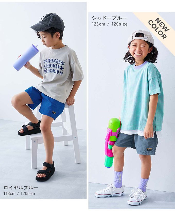 日本 devirock - 水陸二用 輕便快乾休閒短褲-活力橘