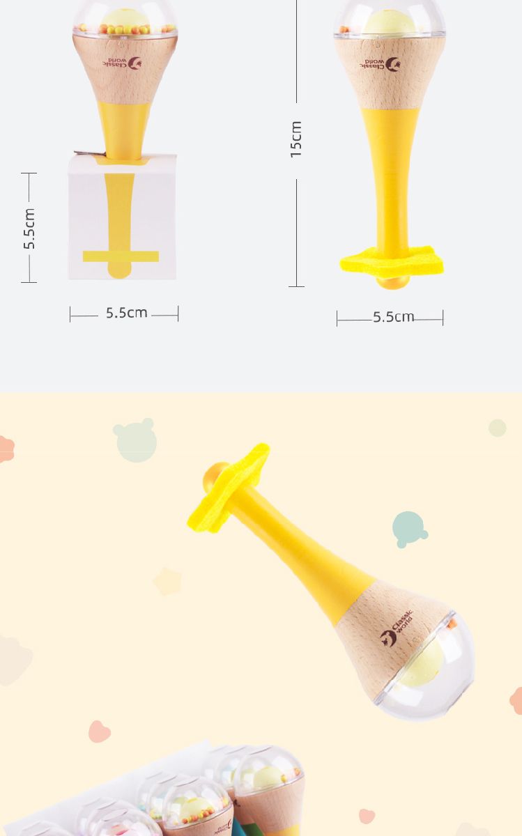 德國 ClassicWorld - 虹彩沙鈴-顏色隨機