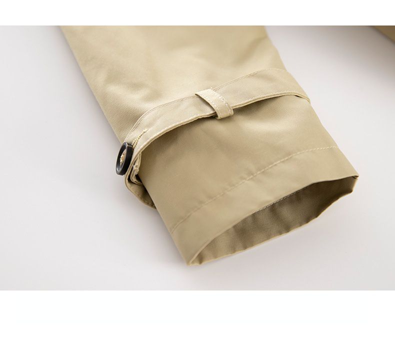 英倫風風衣外套-粉色