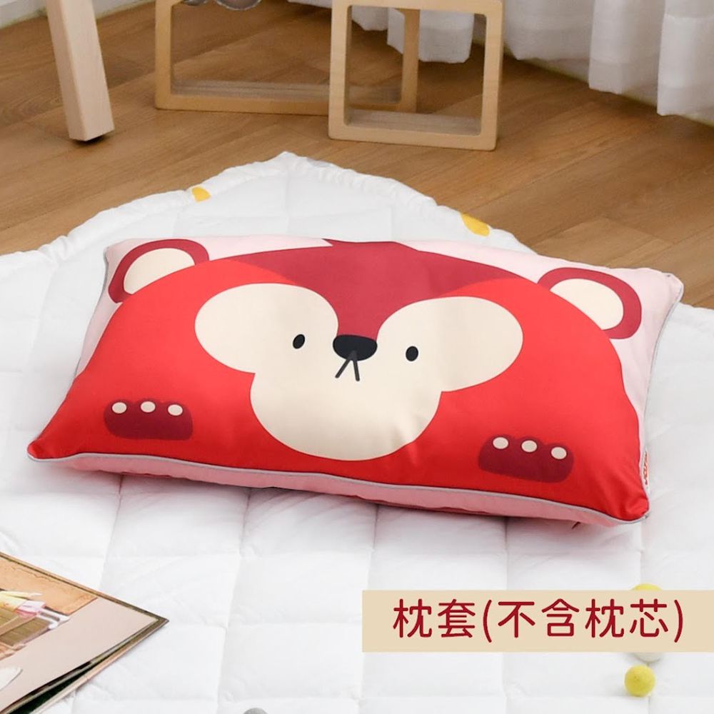 韓國 Hello HiZoo - 手工製可愛動物防蟎抗菌兒童枕套-偶像猴 (30x50cm)