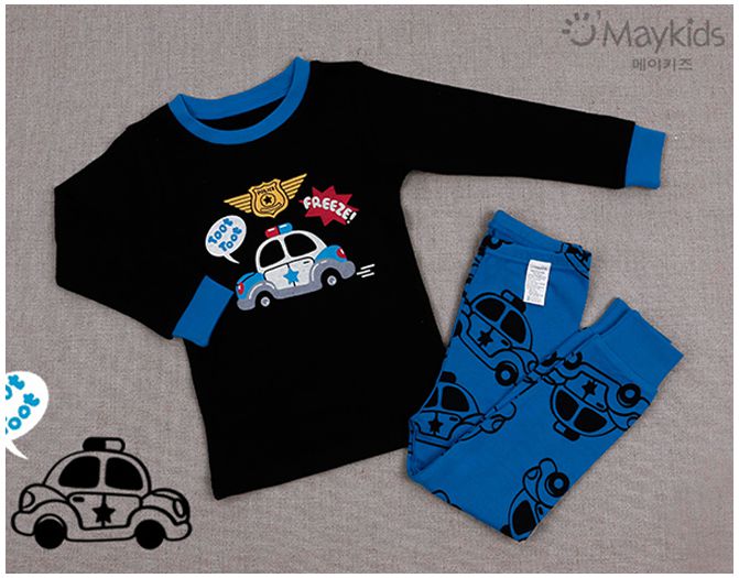 [現貨] ✦ 零碼出清價 ✭ 韓國 Maykids 有機棉長袖家居服/防踢被 ✭