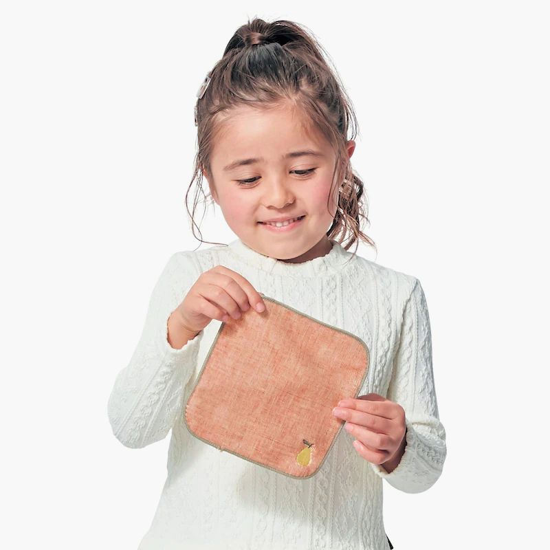 日本千趣會 - 北歐風刺繡方形小手帕5件組 (15x15cm)