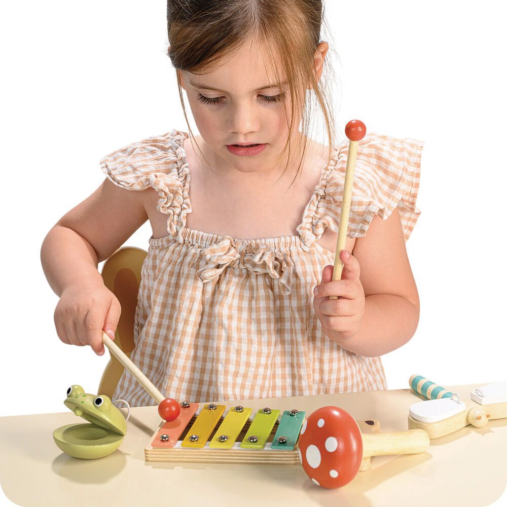 可愛動物樂器組