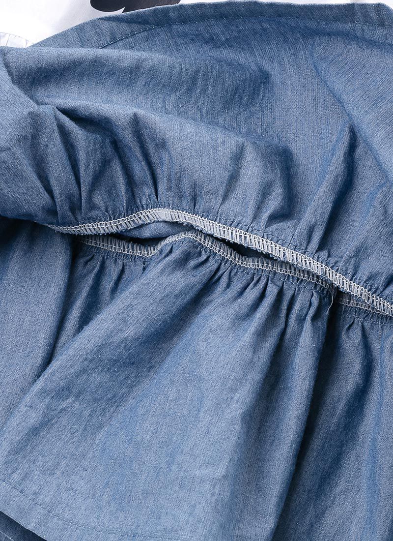 韓國 OZKIZ - (附髮飾)撲克圖案點綴連身洋裝