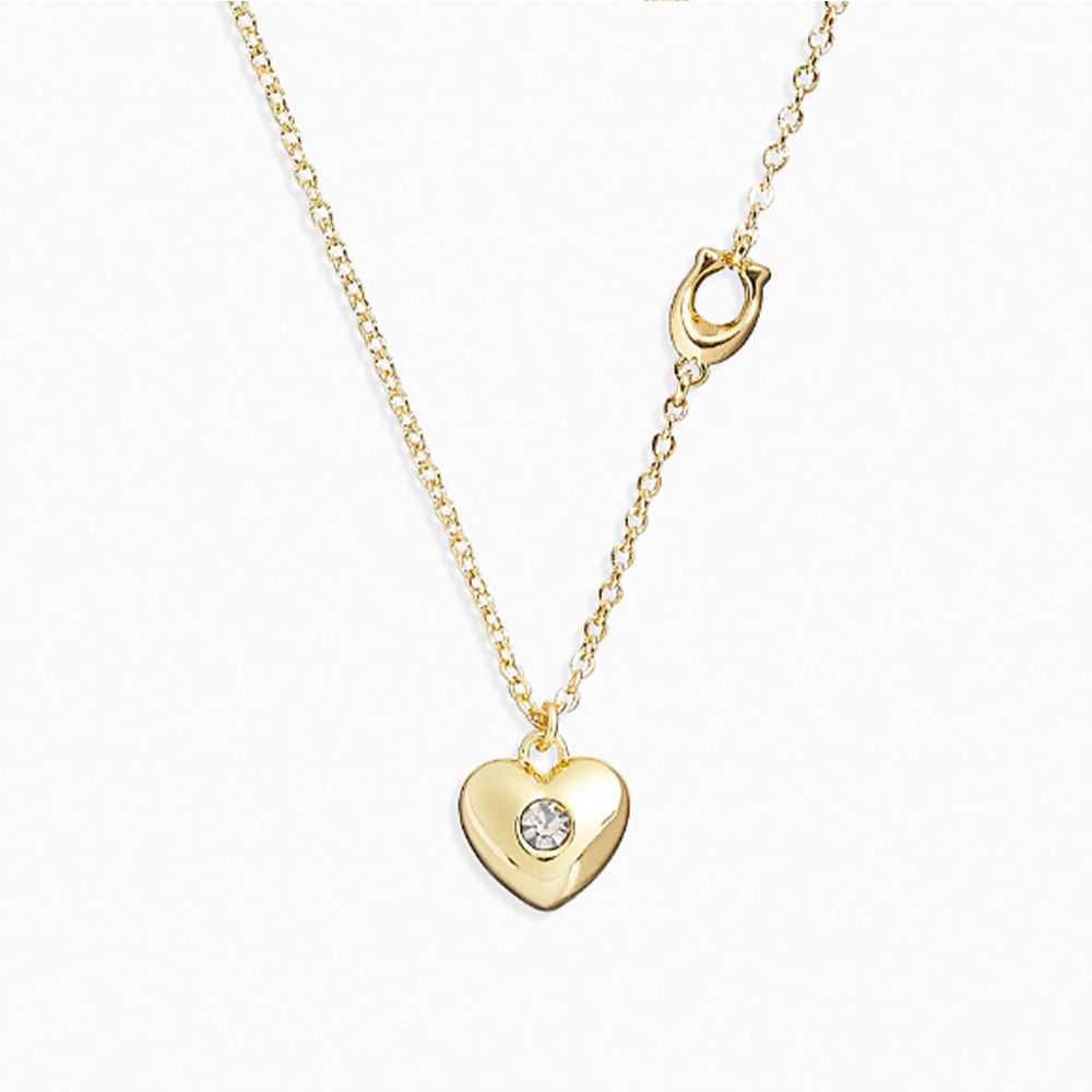 心型項鍊 (金色)