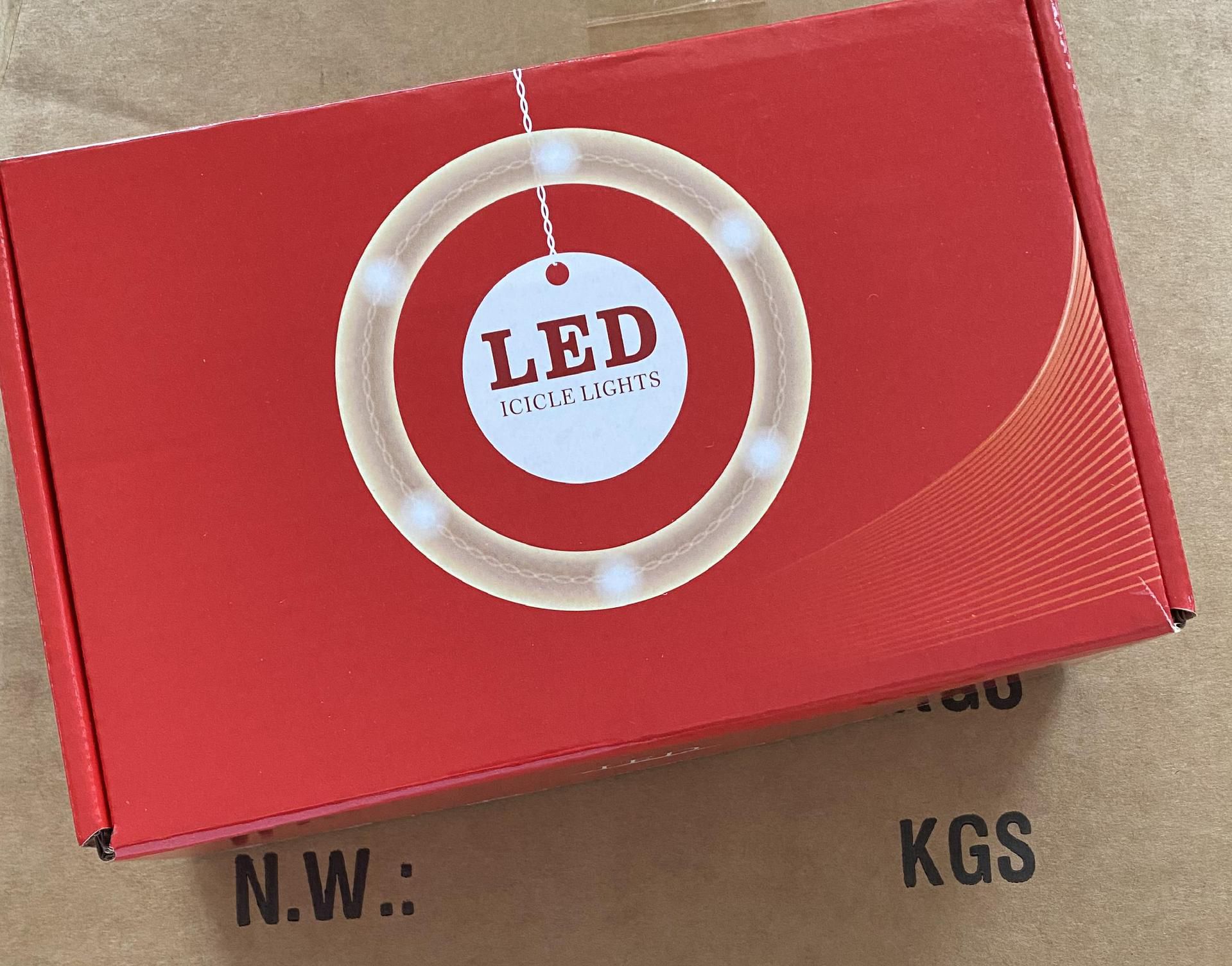 聖誕節雪花LED彩燈(八功能款)-聖誕樹 (長度約300cm)