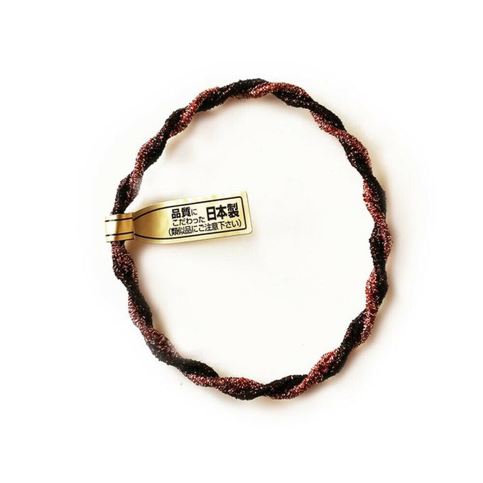 日本 Melody Accessory - 日本製 專利耐用金蔥扭轉髮圈(5入組)-撞色-金&銀