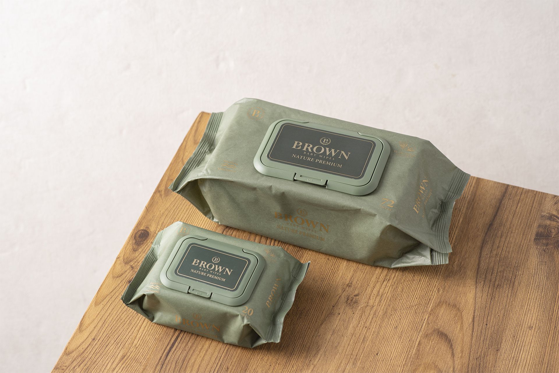 韓國 BROWN｜低敏天然嬰兒濕紙巾