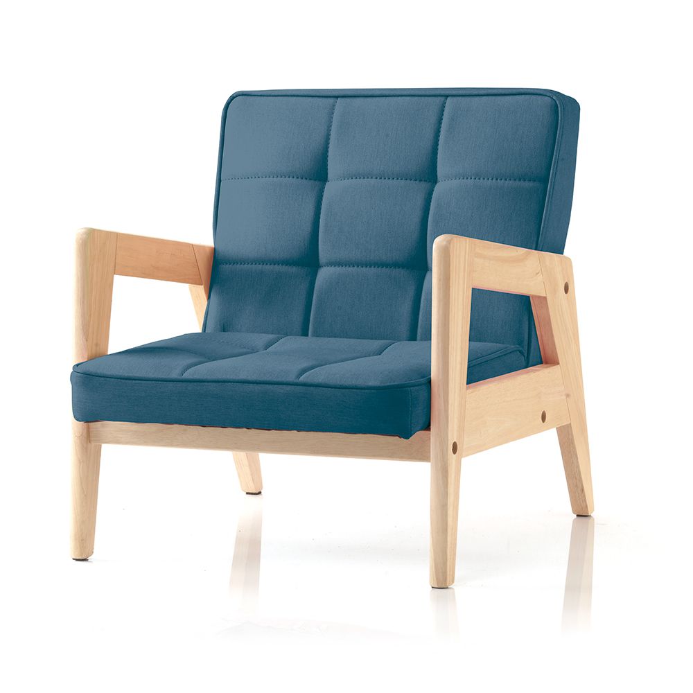 Comodo兒童時尚小沙發（ 單人 ）-牛仔藍