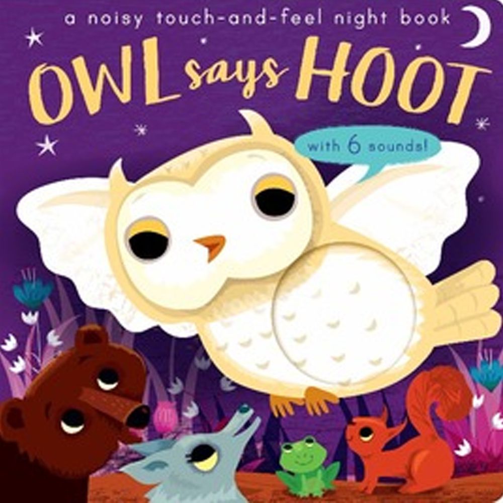 Owl says Hoot-Noisy Touch and Feel 熱鬧的森林夜晚 (觸摸音效書)