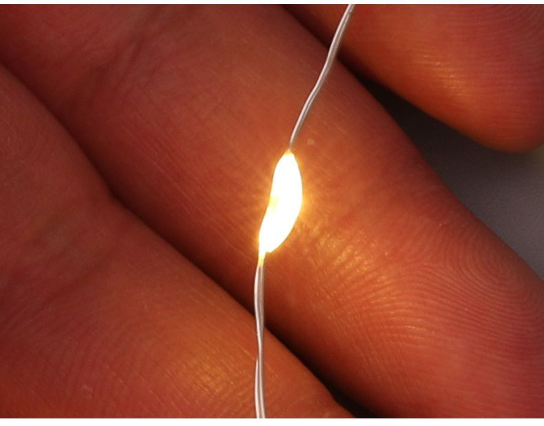 聖誕節雪花LED彩燈(八功能款)-聖誕樹 (長度約300cm)