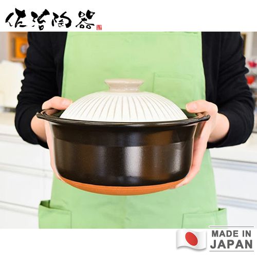 日本製菊花粉引系列3合炊飯鍋(1800ML)