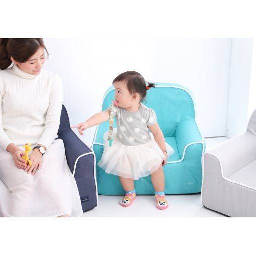 AJ2  北歐風質感兒童沙發 / 親子星球泡芙懶骨頭