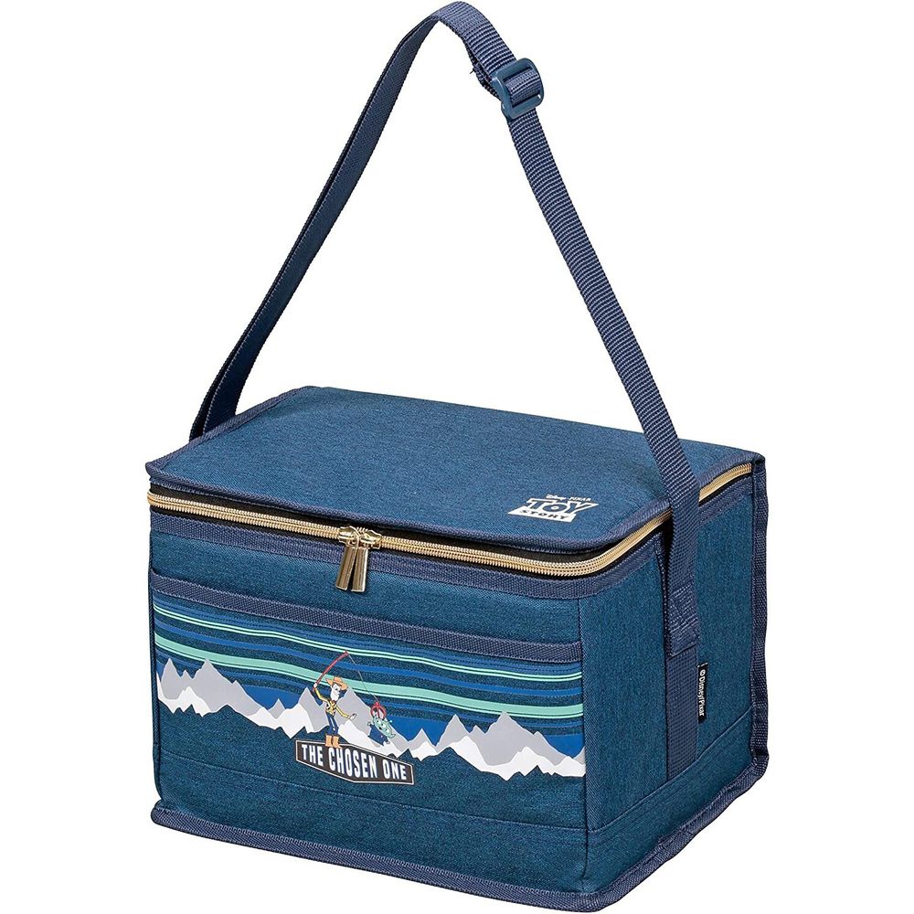 日本 Pearl 金屬 - 迪士尼方形保冷袋-玩具總動員-藍 (6L(28x18x18.5cm))