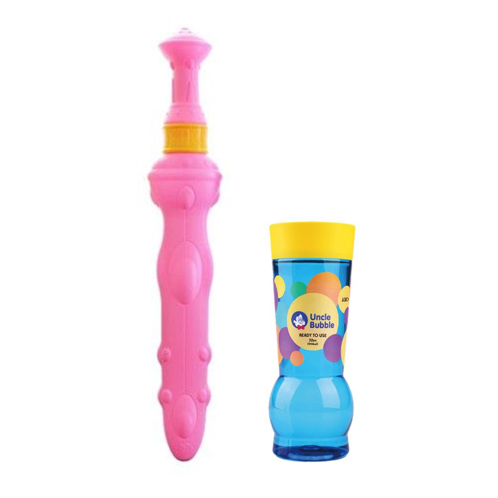 安可堡 Uncle Bubble - 【連假最好玩組合】滿天星大泡劍+安可堡超級泡泡水-32oz
