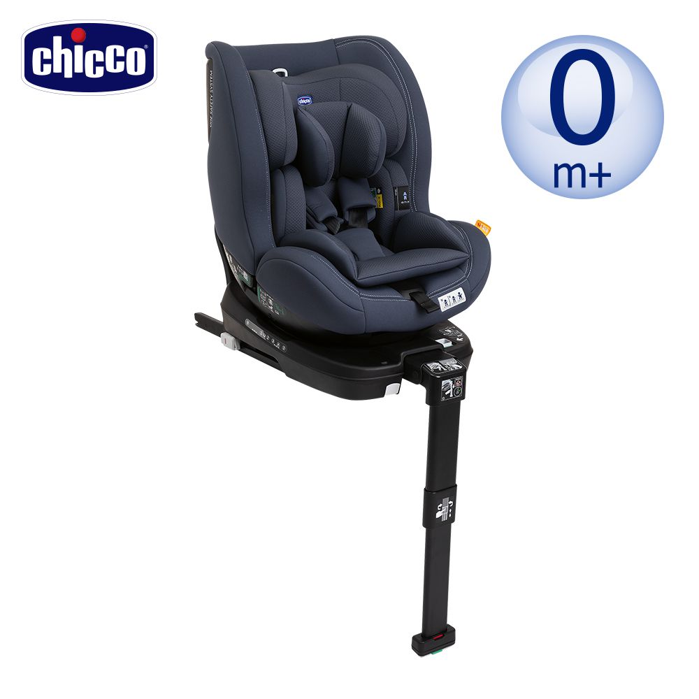 義大利 chicco - Seat3Fit Isofix安全汽座-印墨藍