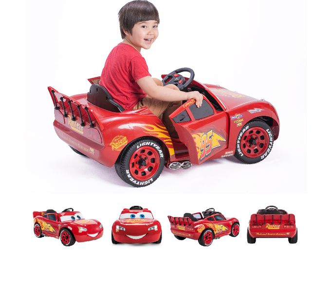 HUFFY - 迪士尼正版授權 Car汽車總動員 閃電麥坤 電動玩具車