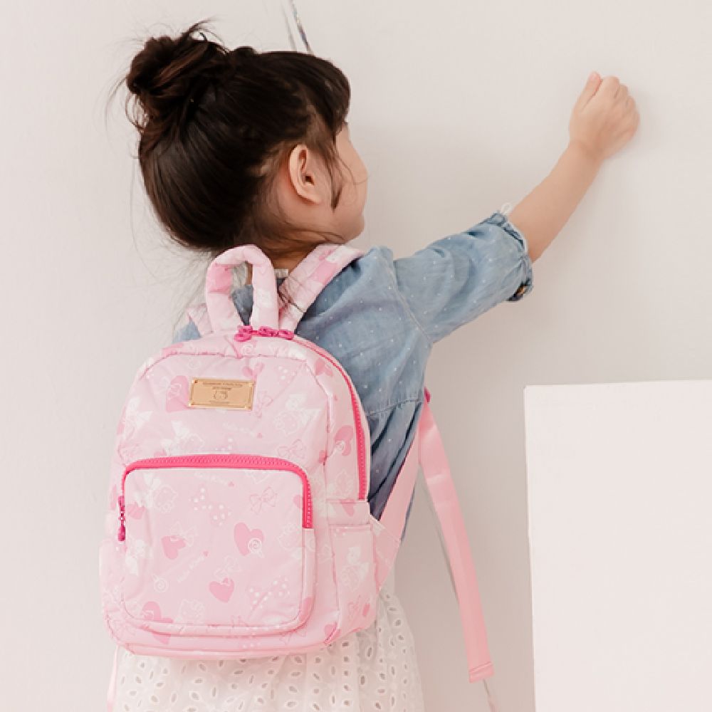 VOVAROVA - HELLO KITTY寶貝後背包-微粉愛戀-臺灣限定-粉 (20.5cmx10.5cmx26cm)