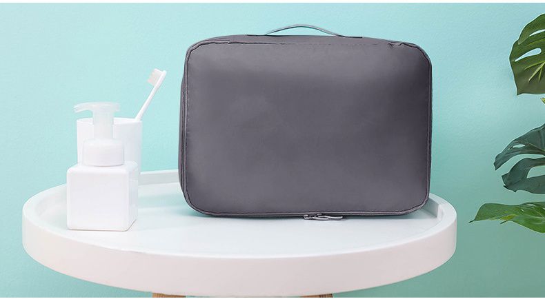 大容量行李分類整理袋-7入組-深藍色