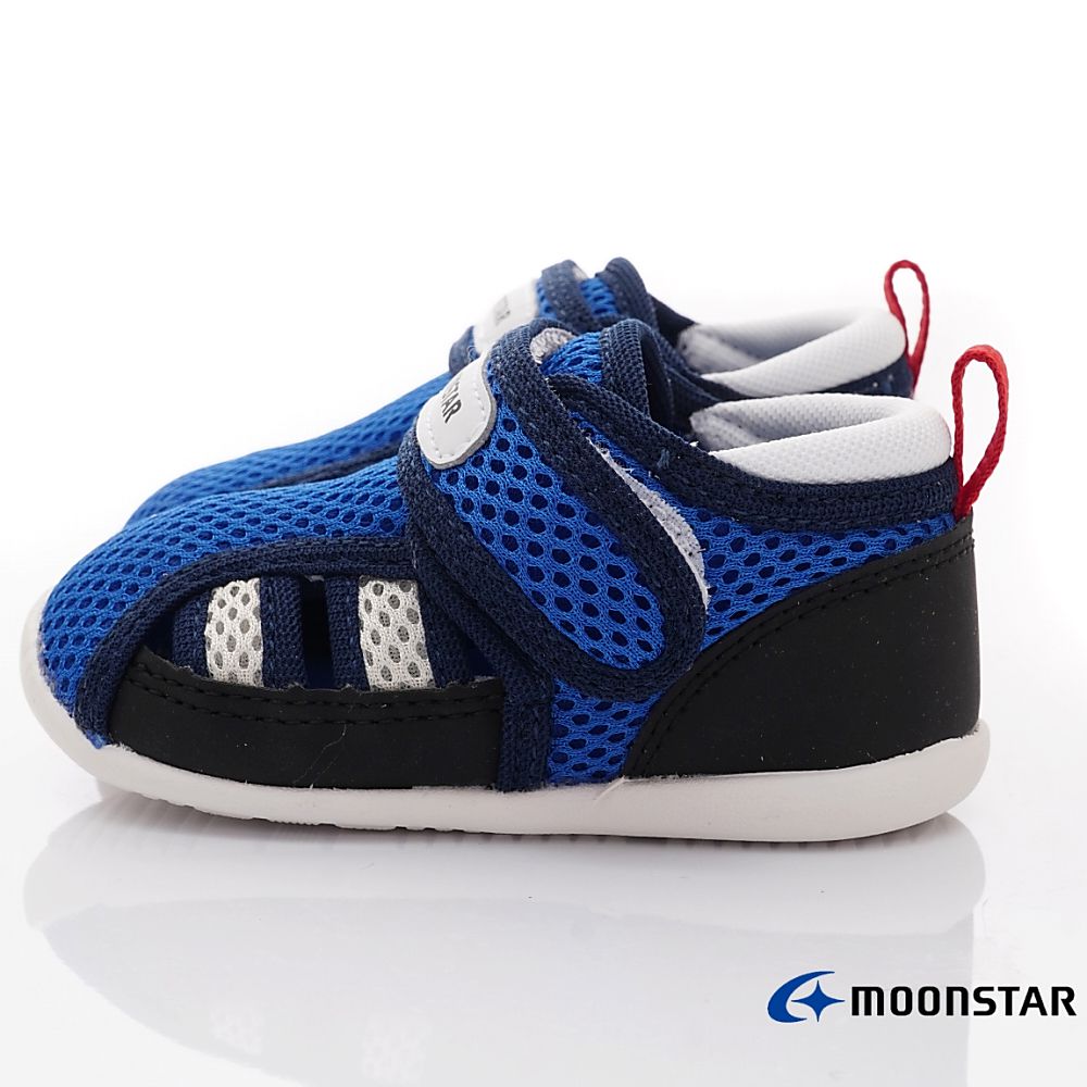 MOONSTAR日本月星 - 穩健寶寶學步鞋(寶寶段)-寶藍