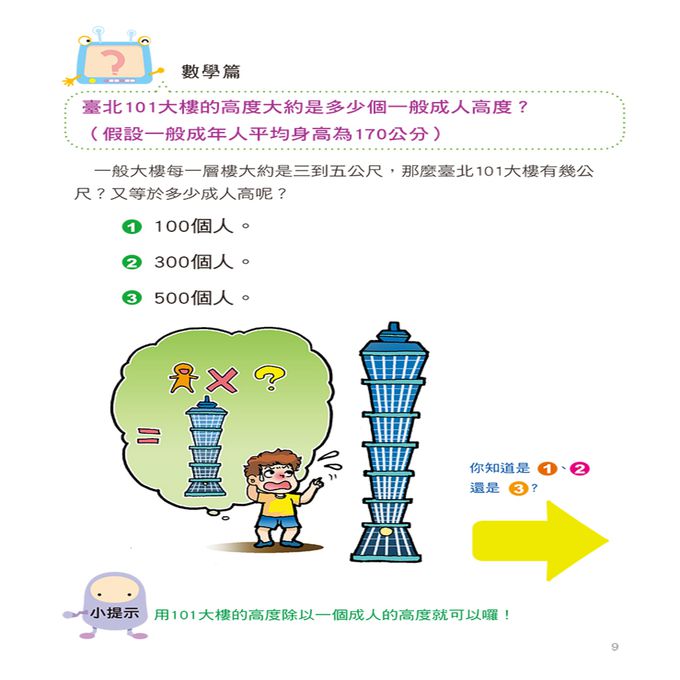 挑戰知識王-有趣數學猜謎