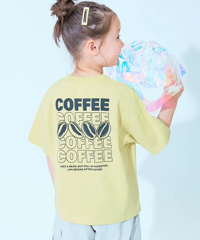 日本 devirock - 涼感速乾網眼 廓形短袖T恤-ICE CREAM-冰河藍