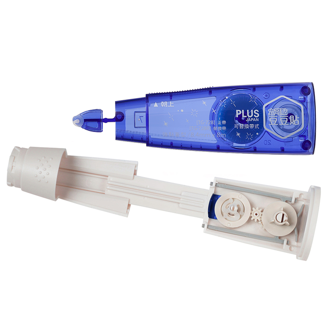 PLUS - TG-728豆豆彩貼正帶(藍)8.4mm*8M