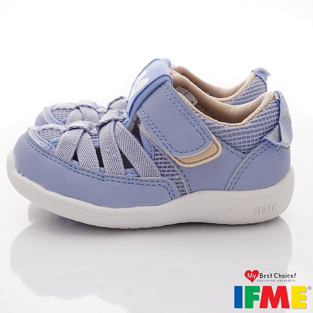 日本IFME - 速乾水涼鞋(寶寶段)-B-藍