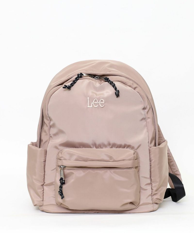 日本 COOCO - Lee聯名款 輕量美型後背包-淺灰 (W30*H39*D15cm)
