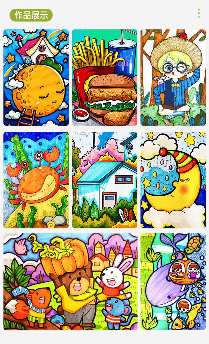 MiDeer - 雙頭油性麥克筆背袋款(120色)