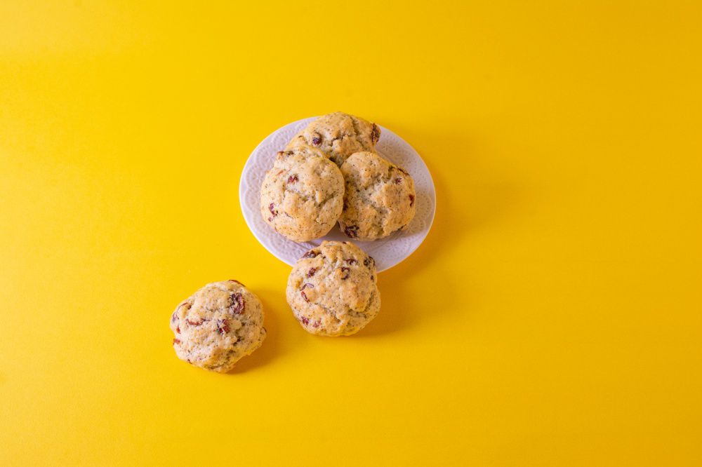 自己做烘焙聚樂部 - 手捏蔓越莓伯爵司康【常溫】