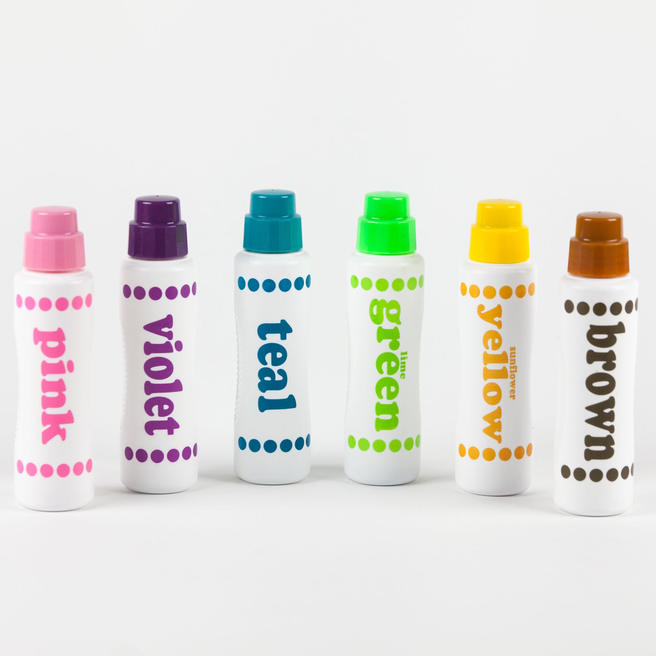 美國 Do A Dot Art - 點點畫筆-6入絢麗色-70ml/每支